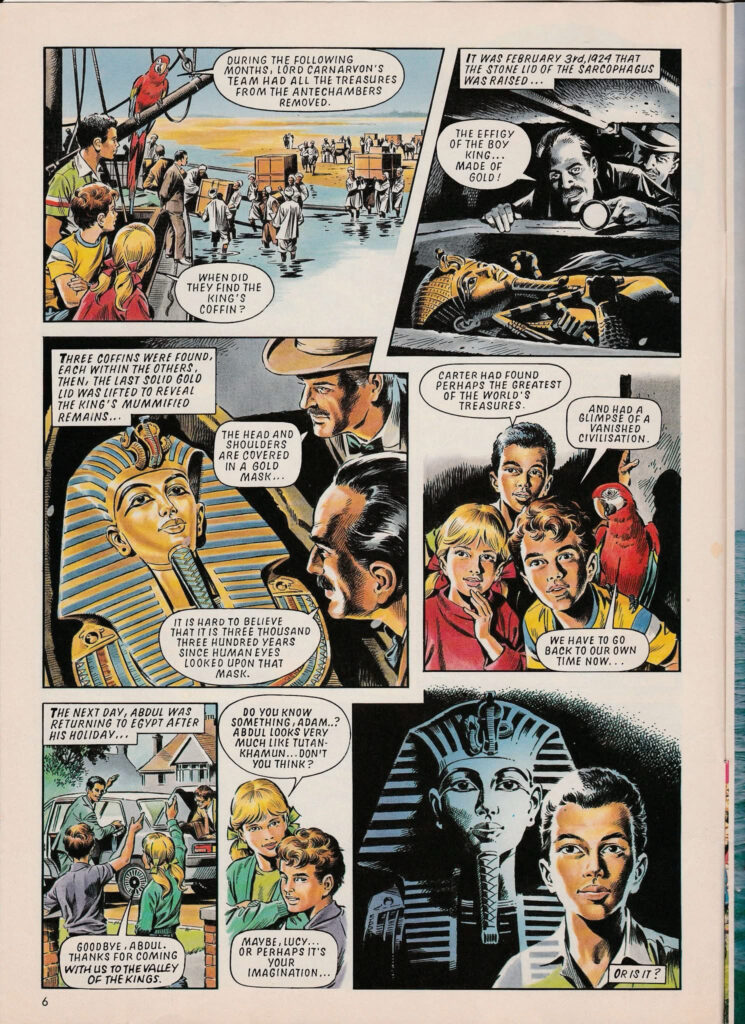 “Time Bank” Episode Two - art by Mike Noble for NatWest Piggy Press