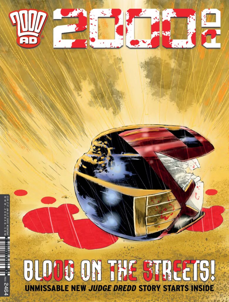 2000AD Prog 2464 Cover by Mike Perkins
