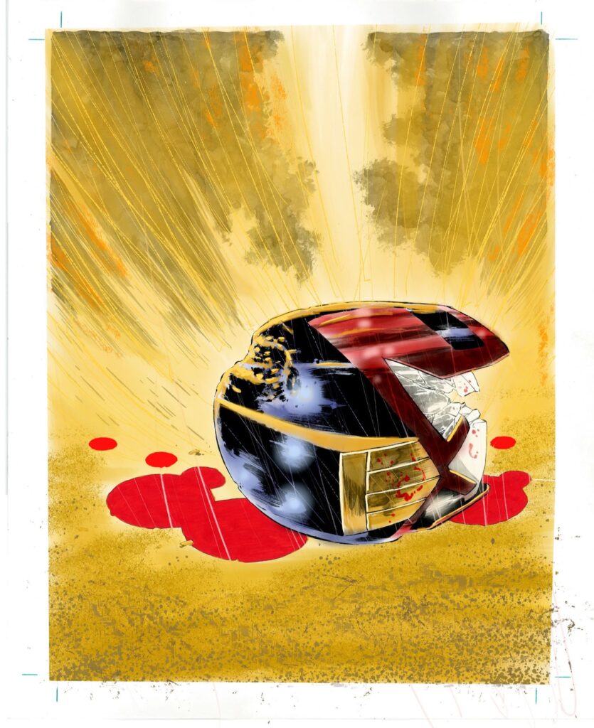 2000AD Prog 2464 cover art by Greg Staples