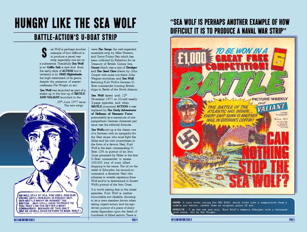 Battling Britons 8 - Sample Spread