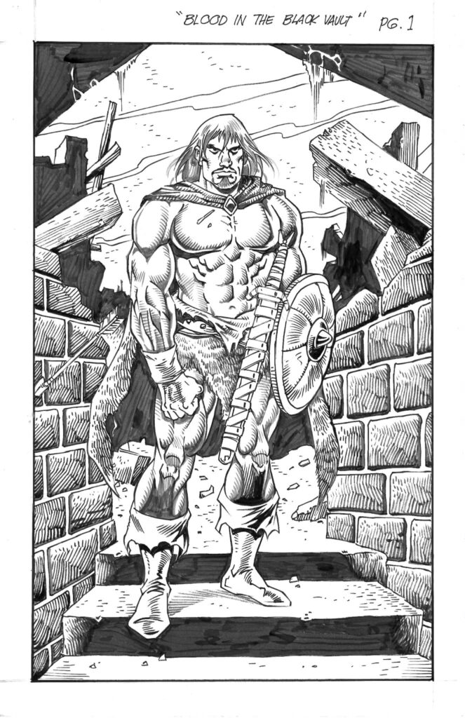 First Look: "Blood in the Black Vault" by Chris McAuley and Dell Barras by Chris McAuley and Dell Barras