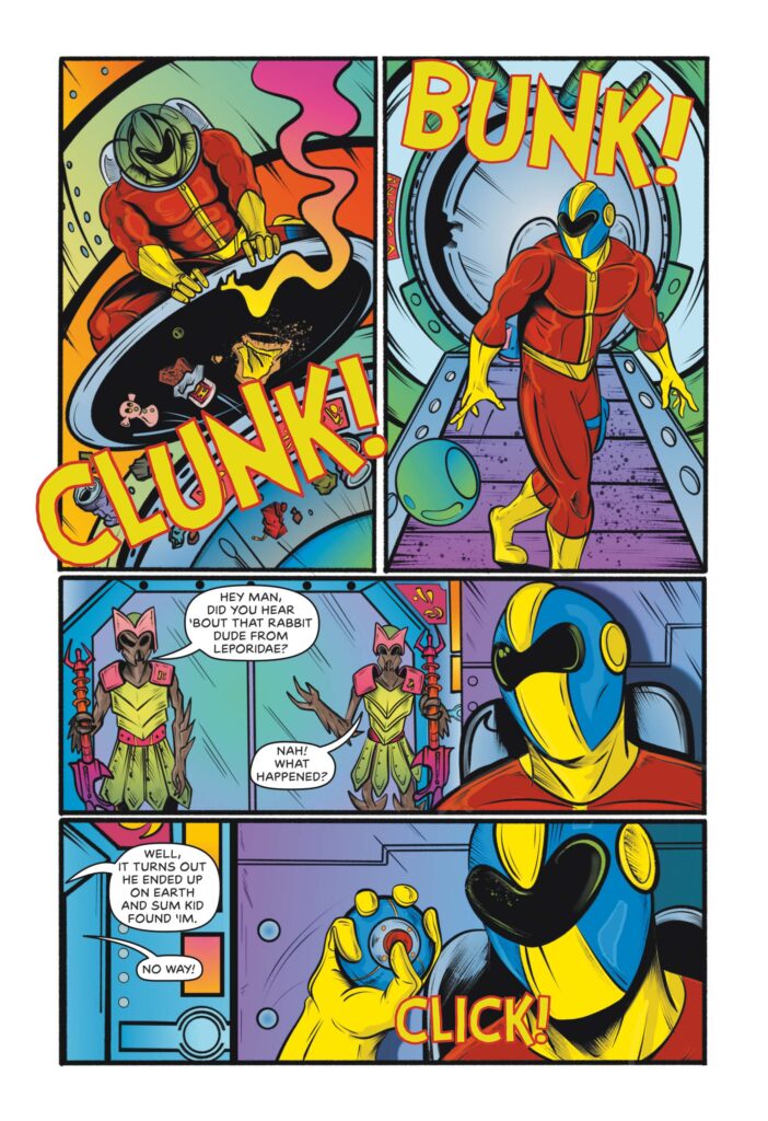 Chrono-Cat: There and Back Again by Stu Perrins and Joe Covas - Sample 2