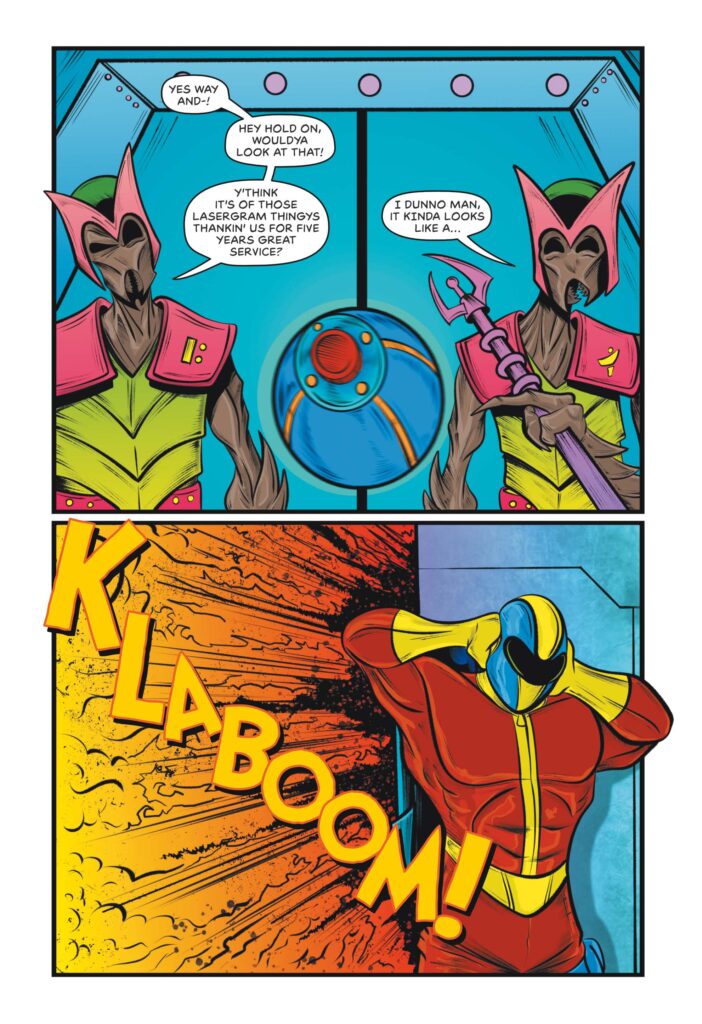 Chrono-Cat: There and Back Again by Stu Perrins and Joe Covas - Sample 3