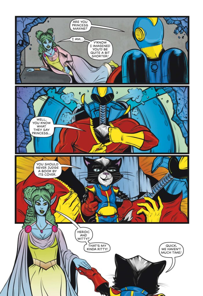 Chrono-Cat: There and Back Again by Stu Perrins and Joe Covas - Sample 4