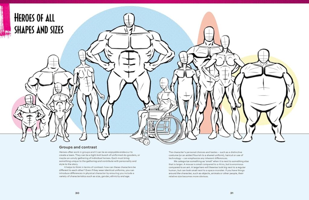 Comic Art Superheroes: Your Master Guide to Drawing Awesome Heroes, Villains and Monsters by Sam Hart