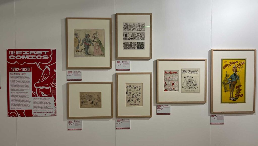 Comics: The Famous & Forgotten 17th January – 15th March 2026, The Beacon Museum, West Strand, Whitehaven, Cumbria CA28 7LY