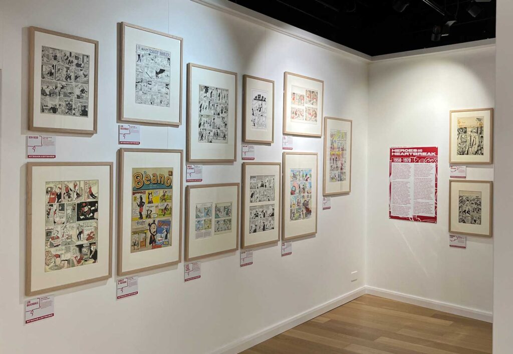 Comics: The Famous & Forgotten 17th January – 15th March 2026, The Beacon Museum, West Strand, Whitehaven, Cumbria CA28 7LY