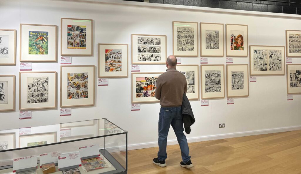 Comics: The Famous & Forgotten 17th January – 15th March 2026, The Beacon Museum, West Strand, Whitehaven, Cumbria CA28 7LY