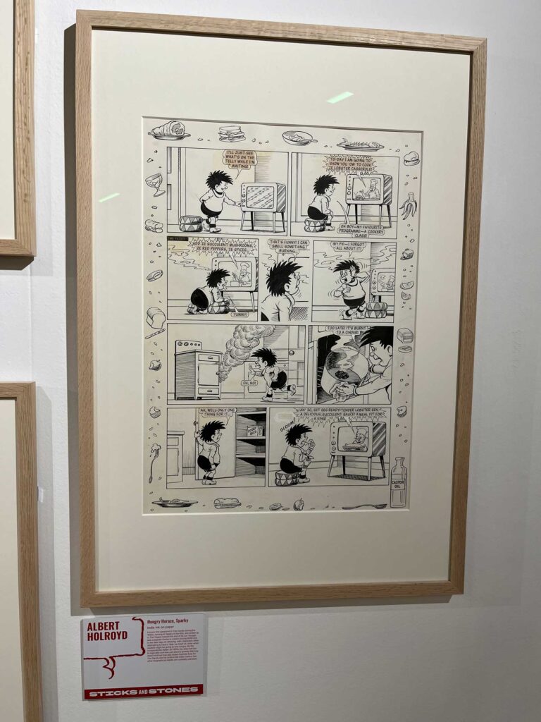 "Hungry Horace", for DC Thomson's Sparky, by Albert Holroyd