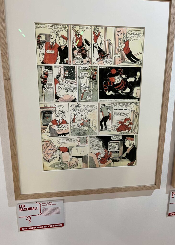 The Beano's "Minnie the Minx" by Leo Baxendale