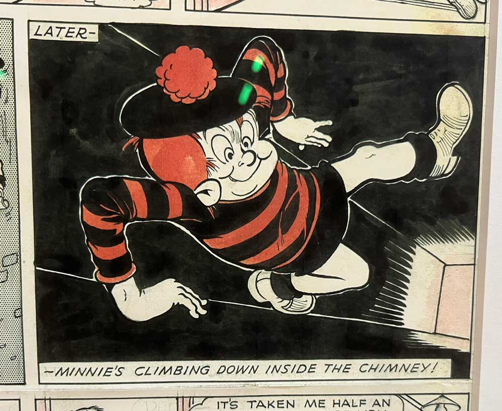 The Beano's "Minnie the Minx" by Leo Baxendale