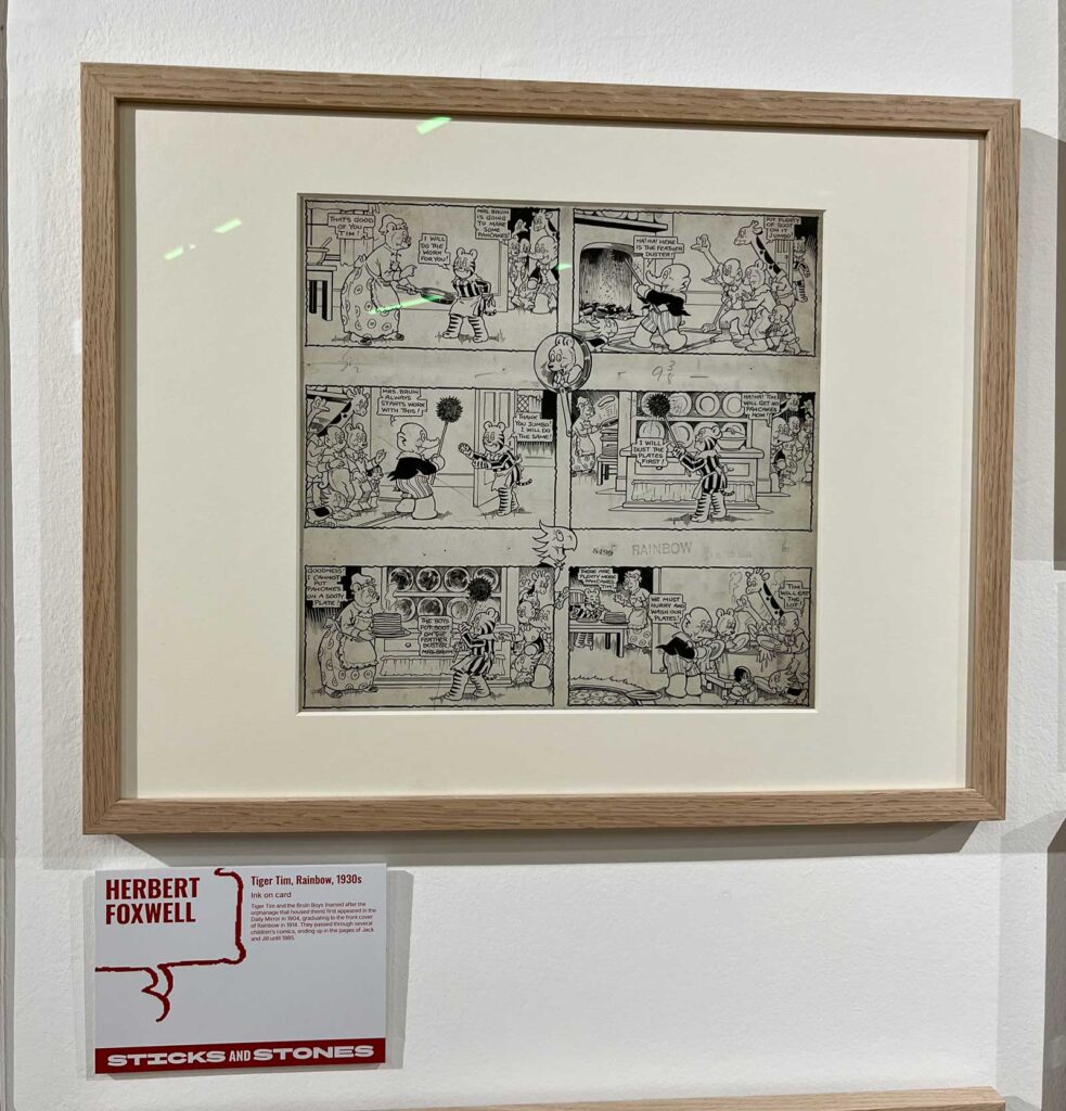 "Tiger Tim" by Herbert Foxwell, for Rainbow, cover dated 10th February 1934