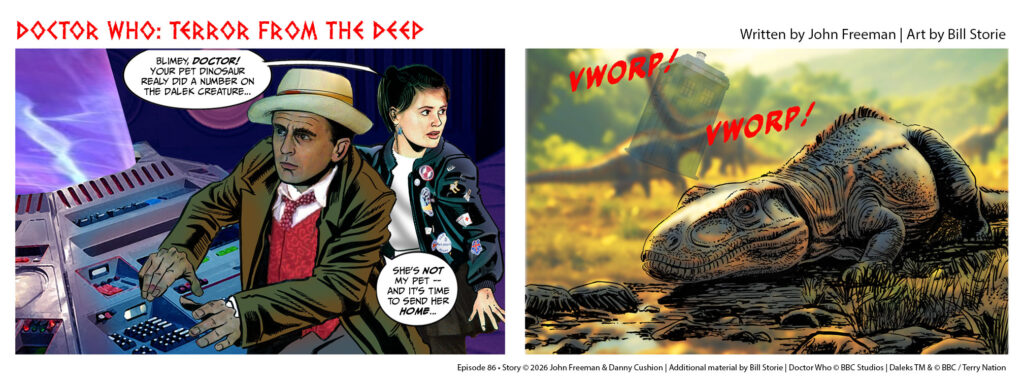 Doctor Who – Terror from the Deep: Episode 86 by John Freeman and Bill Storie