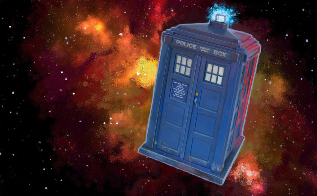 Art for an earlier episode of "Terror from the Deep" by Danny Cushion