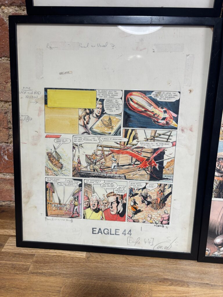 "Dan Dare - Mission of the Earthmen" for Eagle Volume 11 No. 44, cover dated 29th October 1960, Written by Eric Eden with art by Don Harley and Bruce Cornwell