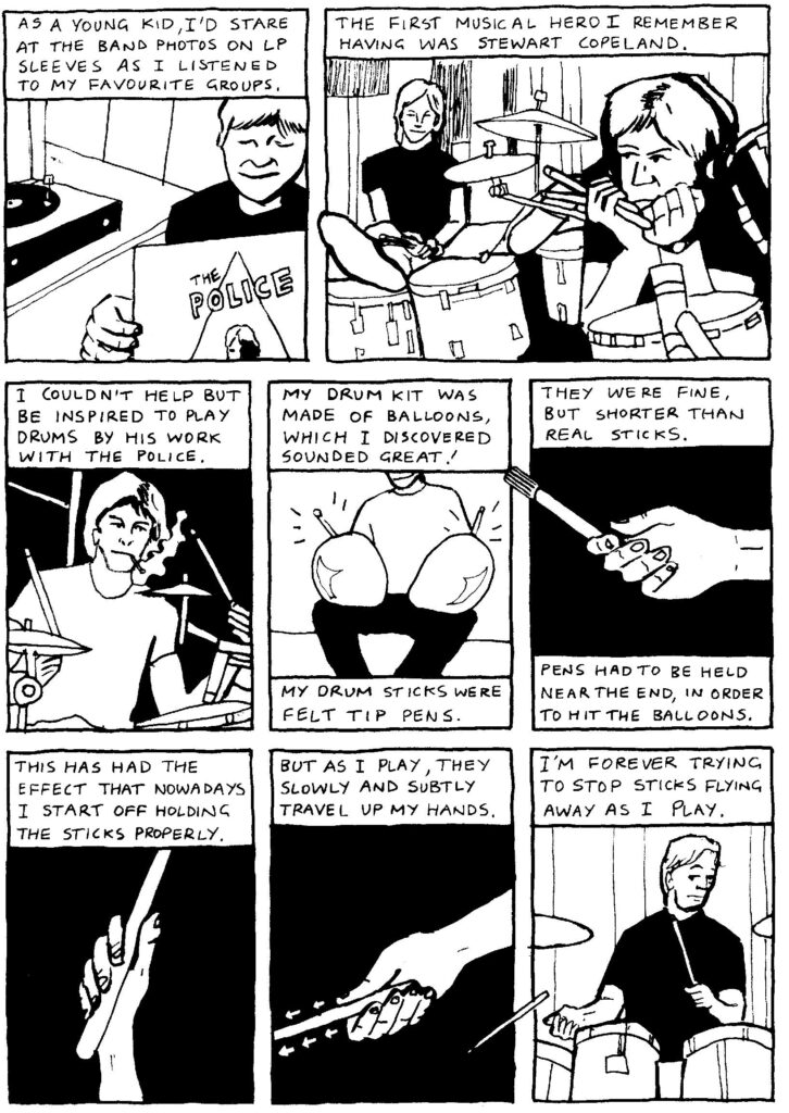 For the Record by David Robertson - Drumstick Grips