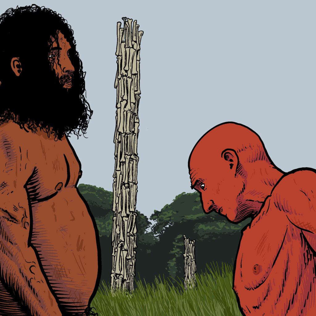 28 Years later: The Bone Temple art by Fraser Geesin 