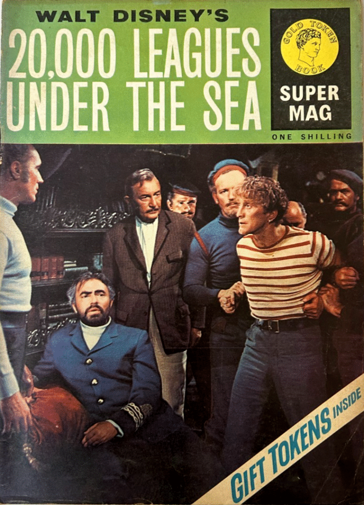 Gold Token Super Mag 3 20,000 Leagues Under the Sea
Reprinted from: Western: Walt Disney’s 20,000 Leagues Under the Sea, 1963