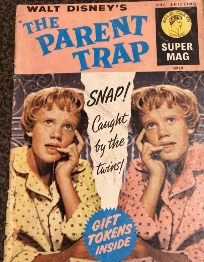 Gold Token Super Mag 8 Parent Trap
Reprinted from: Dell: Four Color #1210 Walt Disney’s The Parent Trap, 1961
