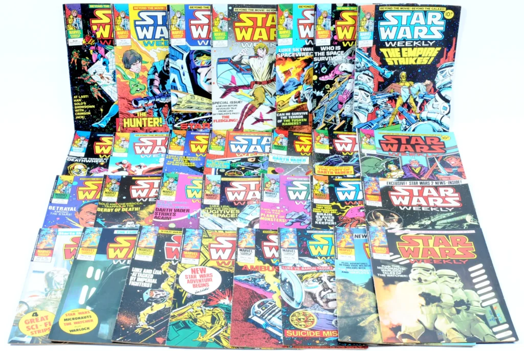 Vectis Comics & Publications - Thursday 15 January 2026 auction - Star Wars Weekly comics