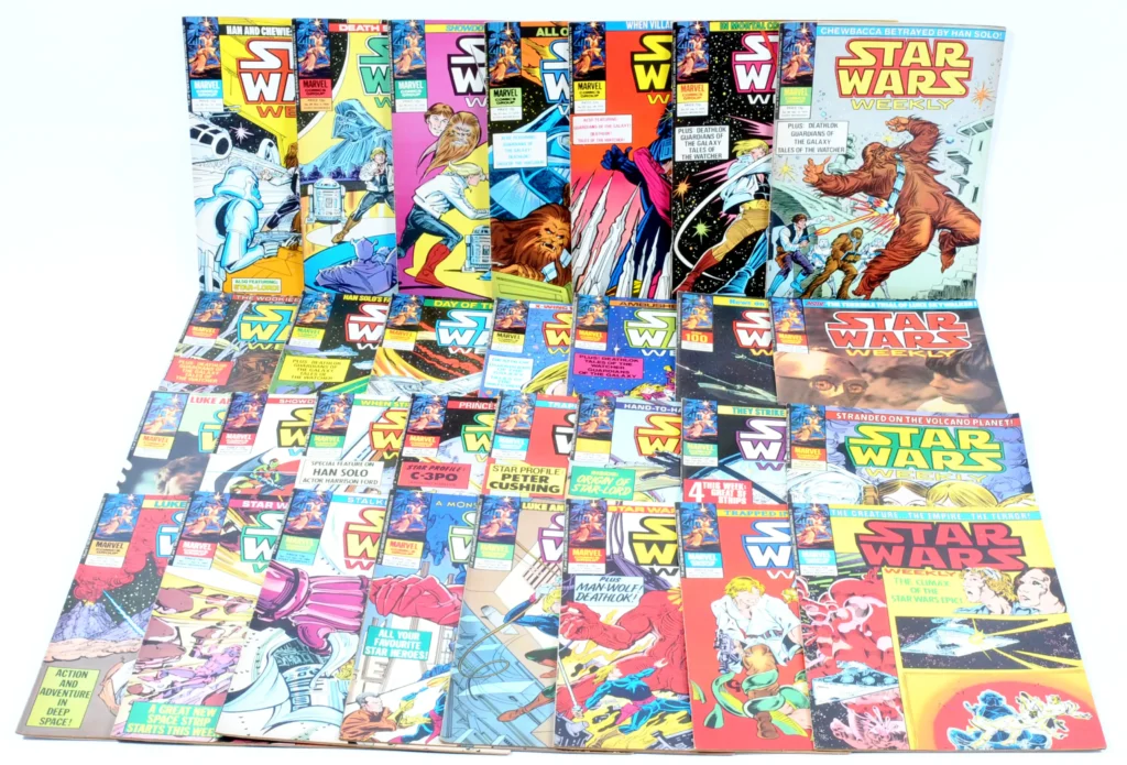 Vectis Comics & Publications - Thursday 15 January 2026 auction - Star Wars Weekly comics
