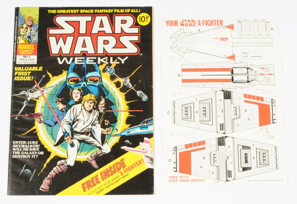 Vectis Comics & Publications - Thursday 15 January 2026 auction - Star Wars Weekly No. 1 With Free Gift