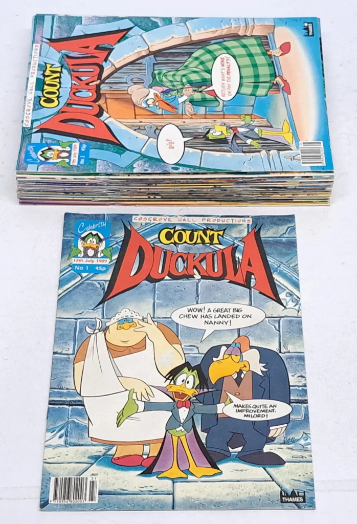 Vectis Comics & Publications - Thursday 15 January 2026 auction - Count Duckula comics