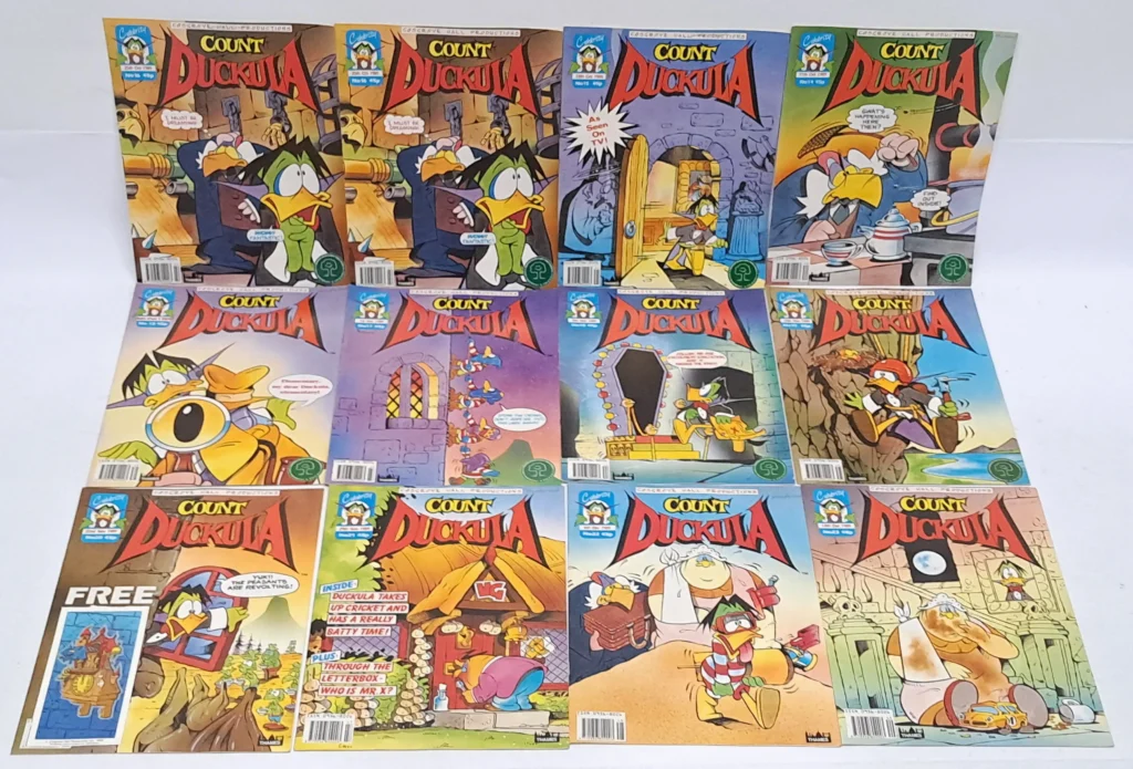 Vectis Comics & Publications - Thursday 15 January 2026 auction - Count Duckula comics