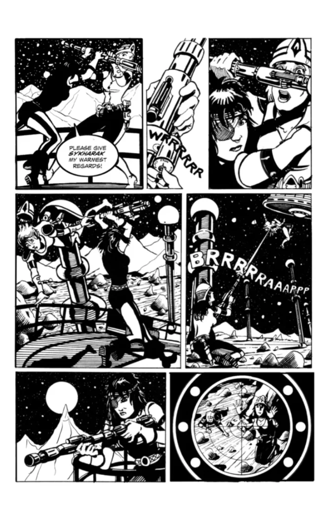 Strange Attractors #16 Page 2 by Michael Cohen and Mark Sherman 