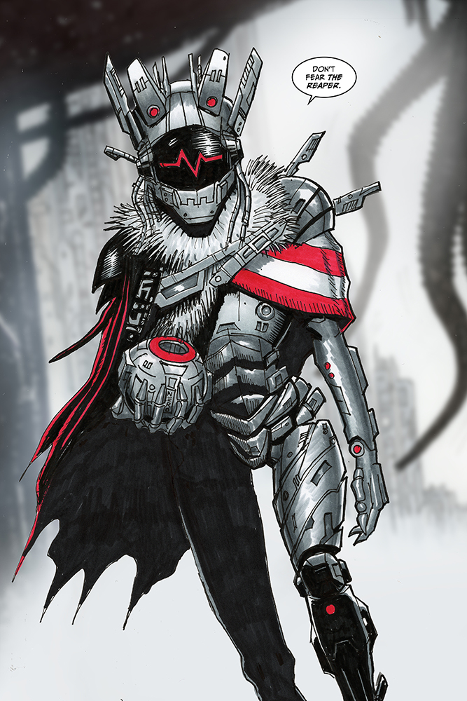 Chrome Roses by Monty Nero