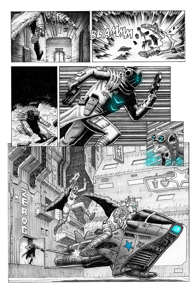 Chrome Roses by Monty Nero