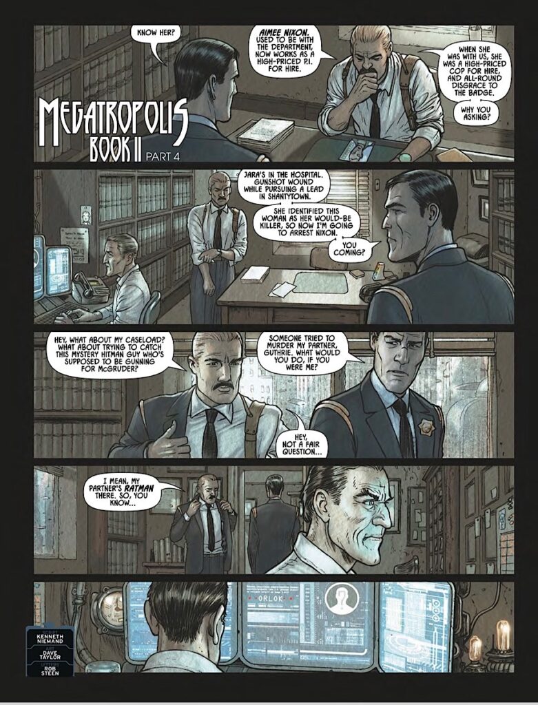 Judge Dredd Megazine 488 - MEGATROPOLIS II by Ken Niemand (Writer) Dave Taylor (Artist) Jim Campbell (Letterer)