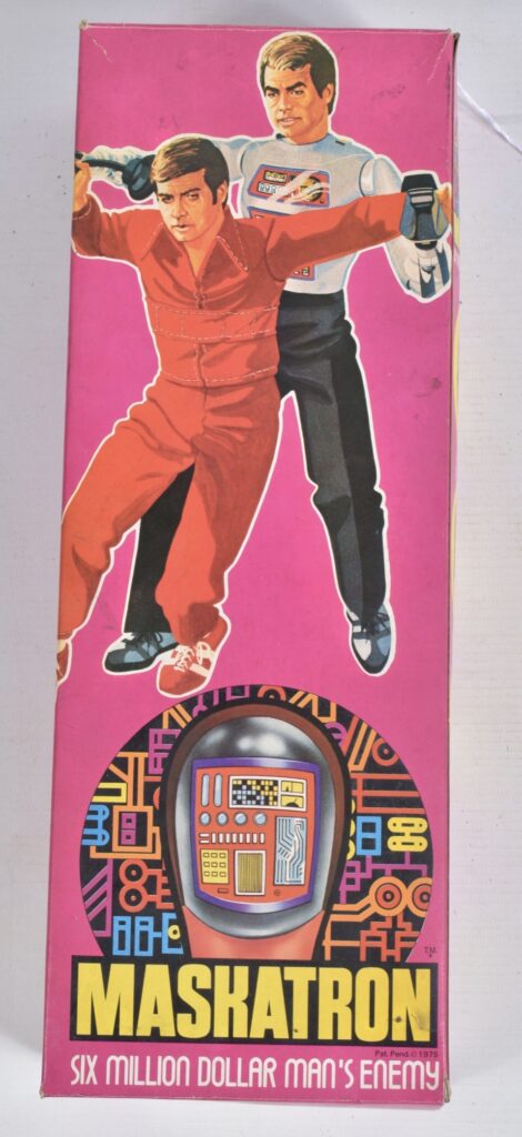 Boxed Kenner Six Million Dollar Man “Maskatron” Figure