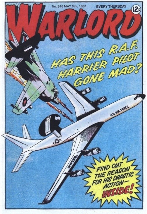Warlord No. 346, cover dated 9th May 1981