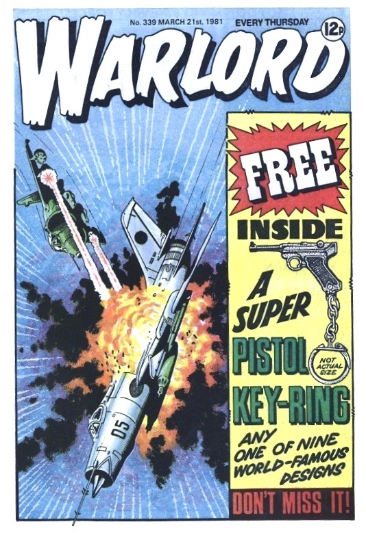 Warlord No. 339, cover dated 21st March 1981