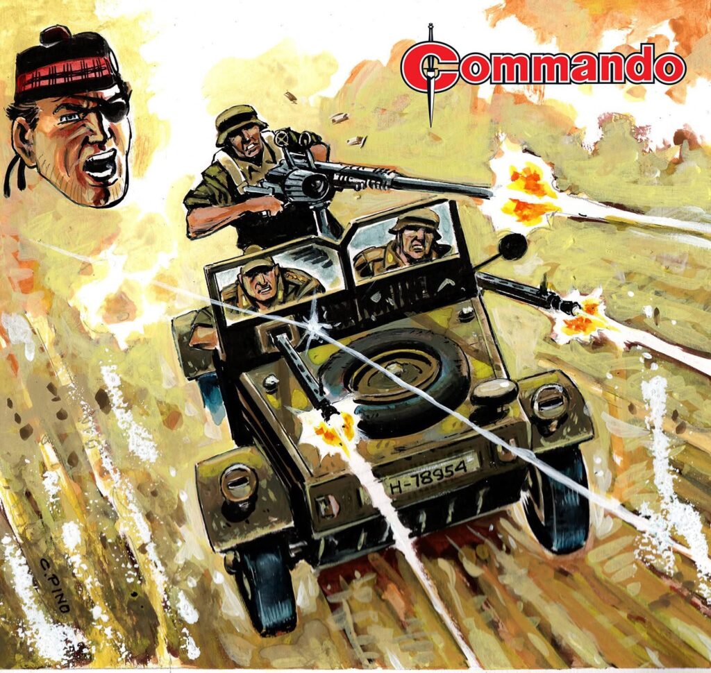 Commando 5927 (Home of Heroes): Kubel Raiders Story: Ferg Handley Art and Cover: Carlos Pino