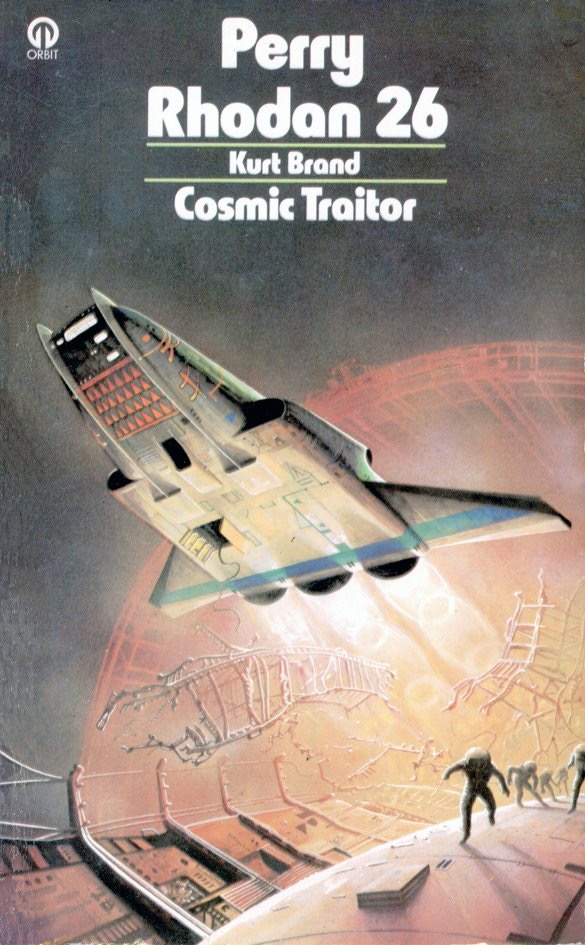 Perry Rhodan 26: Cosmic Traitor - cover by Bob Layzell