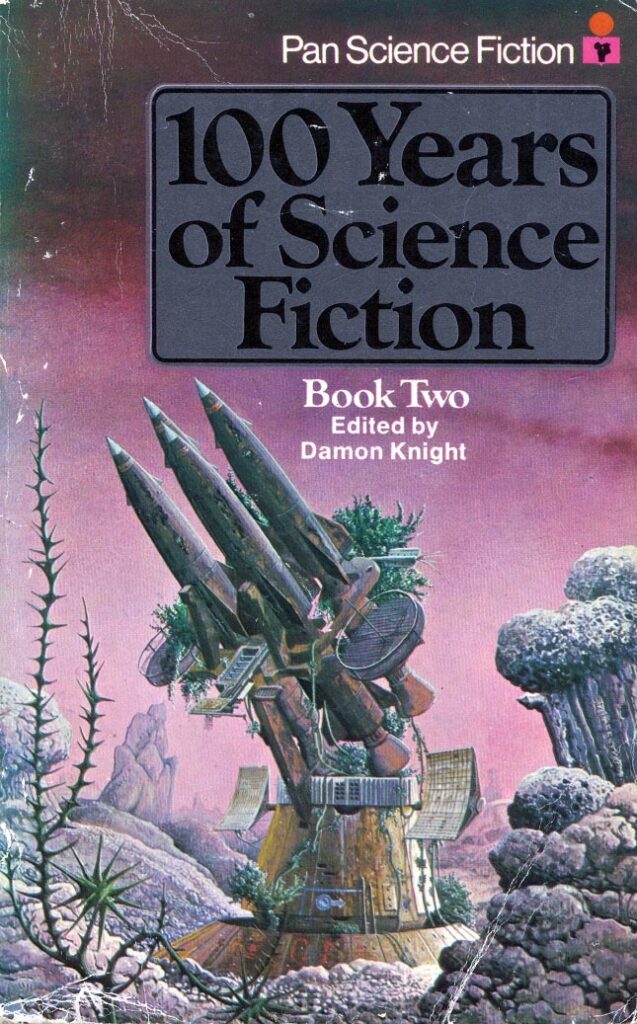 100 Years of Science Fiction Book Two by Damon Knight, cover art by Bob Layzell