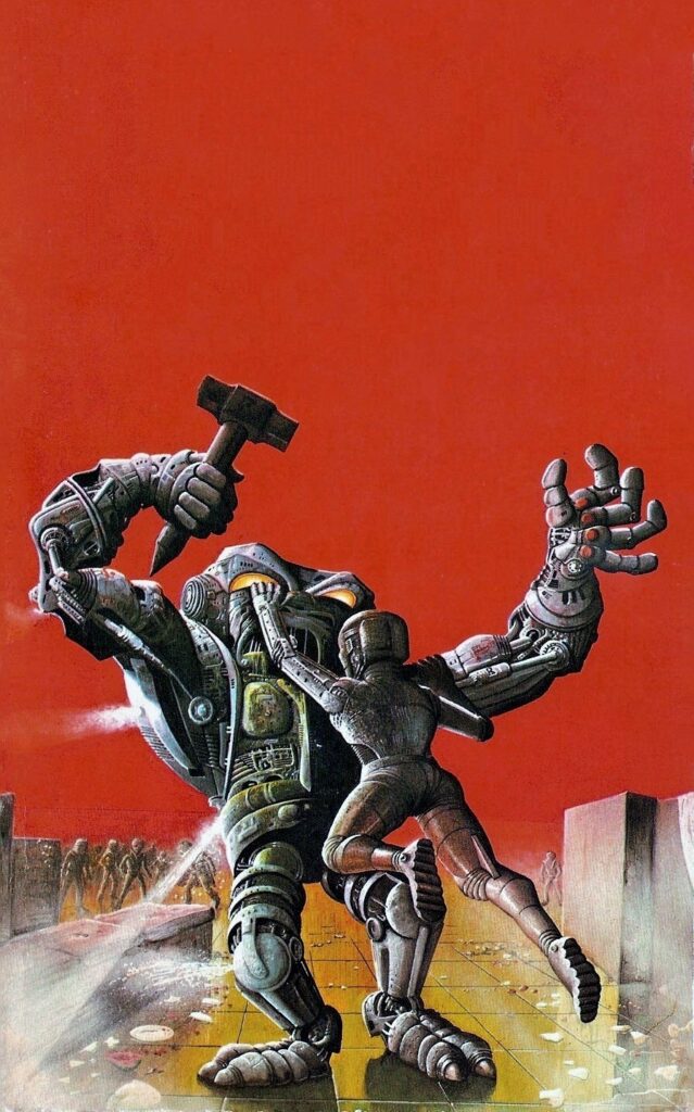 Soul of a Robot by Barrington Bayley. Art by Bob Layzell