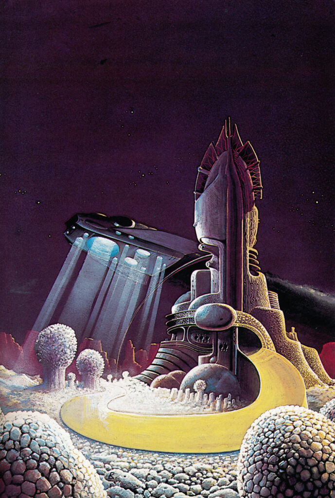 100 Years of Science Fiction Book One by Damon Knight, cover art by Bob Layzell