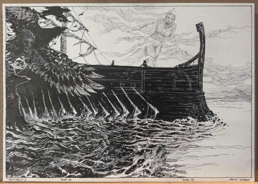 Odysseus - In Defiance Of The Gods - Splash Page