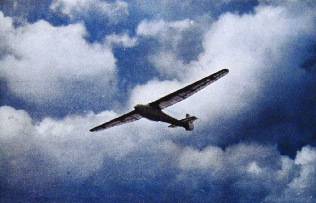 In April 1944, Sailplane and Glider magazine published this photo of a "Rhonbussard" sailplane at the London Gliding Club on 21st April 1941, believed to be being piloted by Terence Horsley 