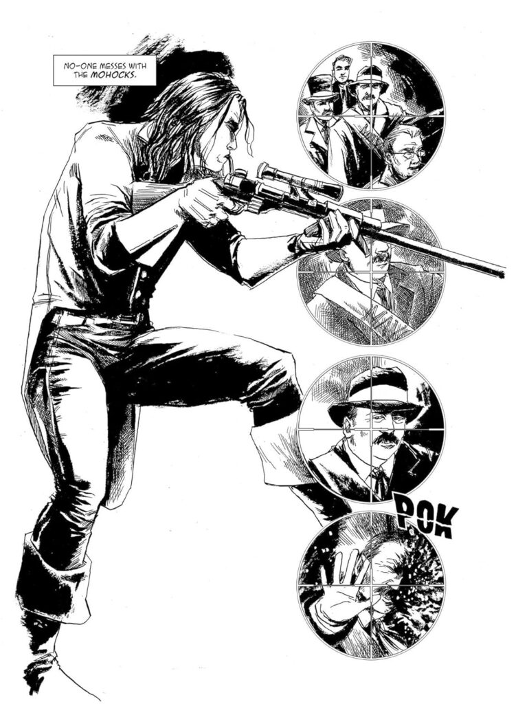 Sherlock Holmes and The Empire Builders - Sample Page by Joel Meadows and Andy Bennett