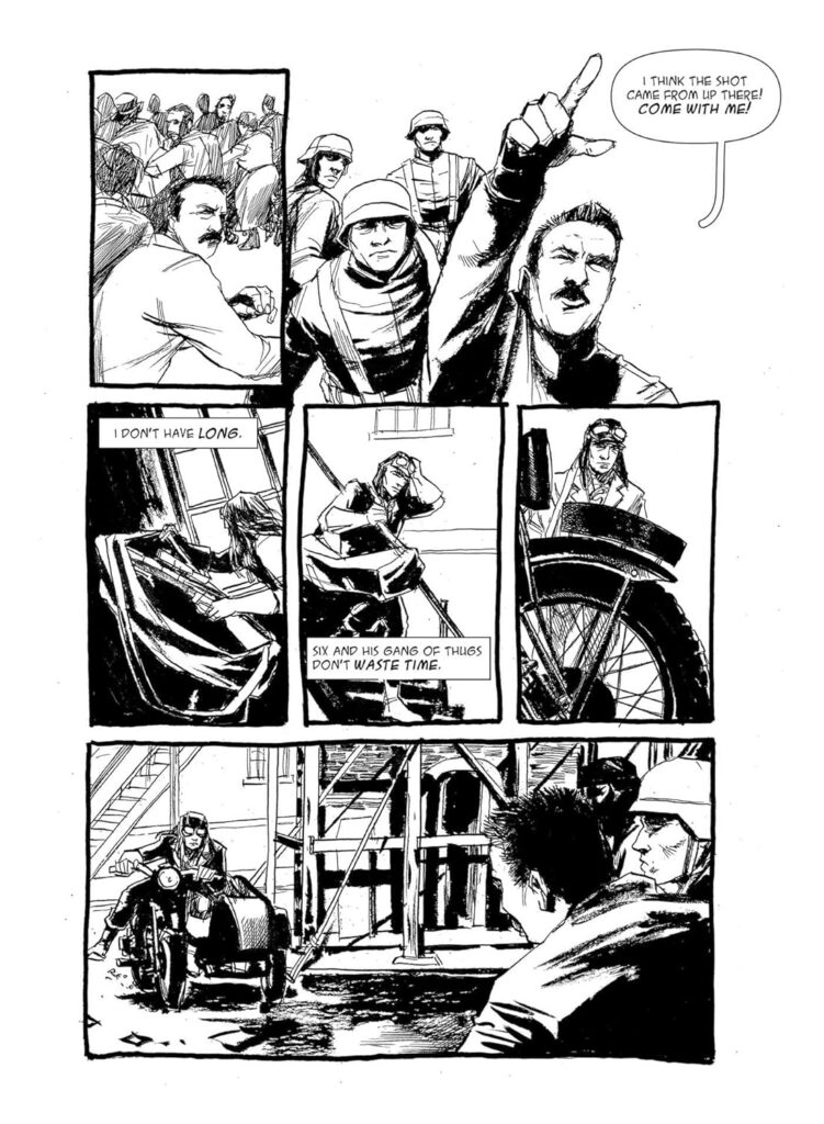 Sherlock Holmes and The Empire Builders - Sample Page by Joel Meadows and Andy Bennett