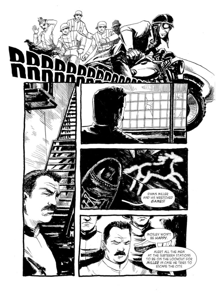 Sherlock Holmes and The Empire Builders - Sample Page by Joel Meadows and Andy Bennett