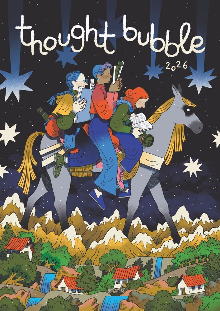 Thought Bubble Festival art for 2026 by Núria Tamarit