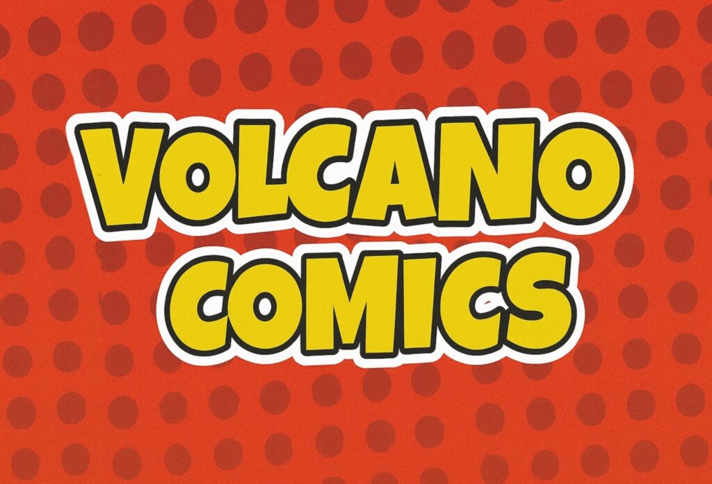 Volcano Comics Banner