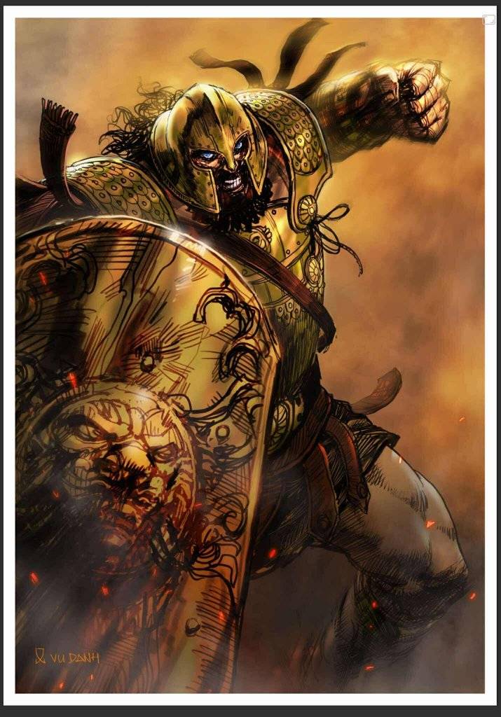 King Conan art by Vu Danh - Stratos