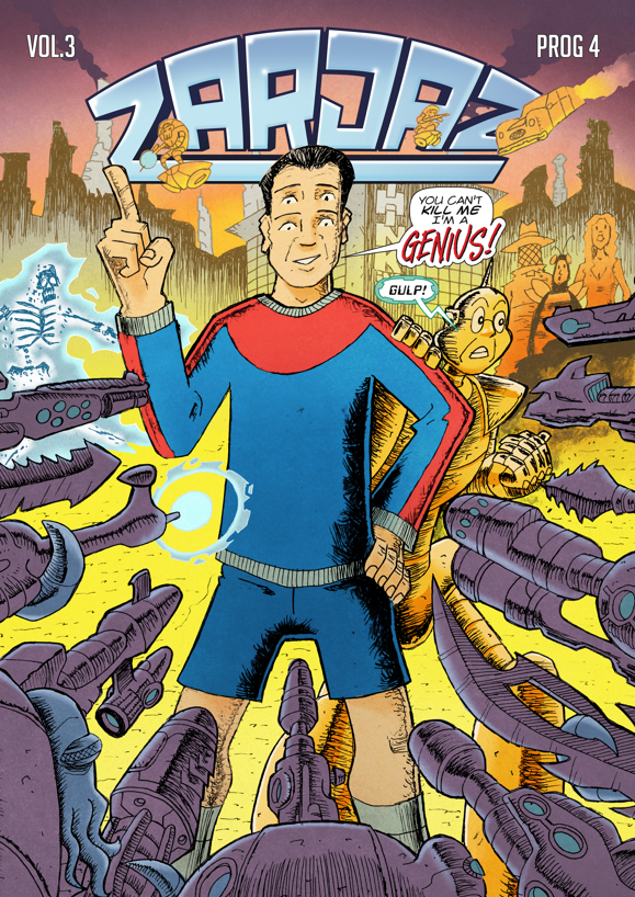 Zarjaz Volume 3 Prog 4 - Cover