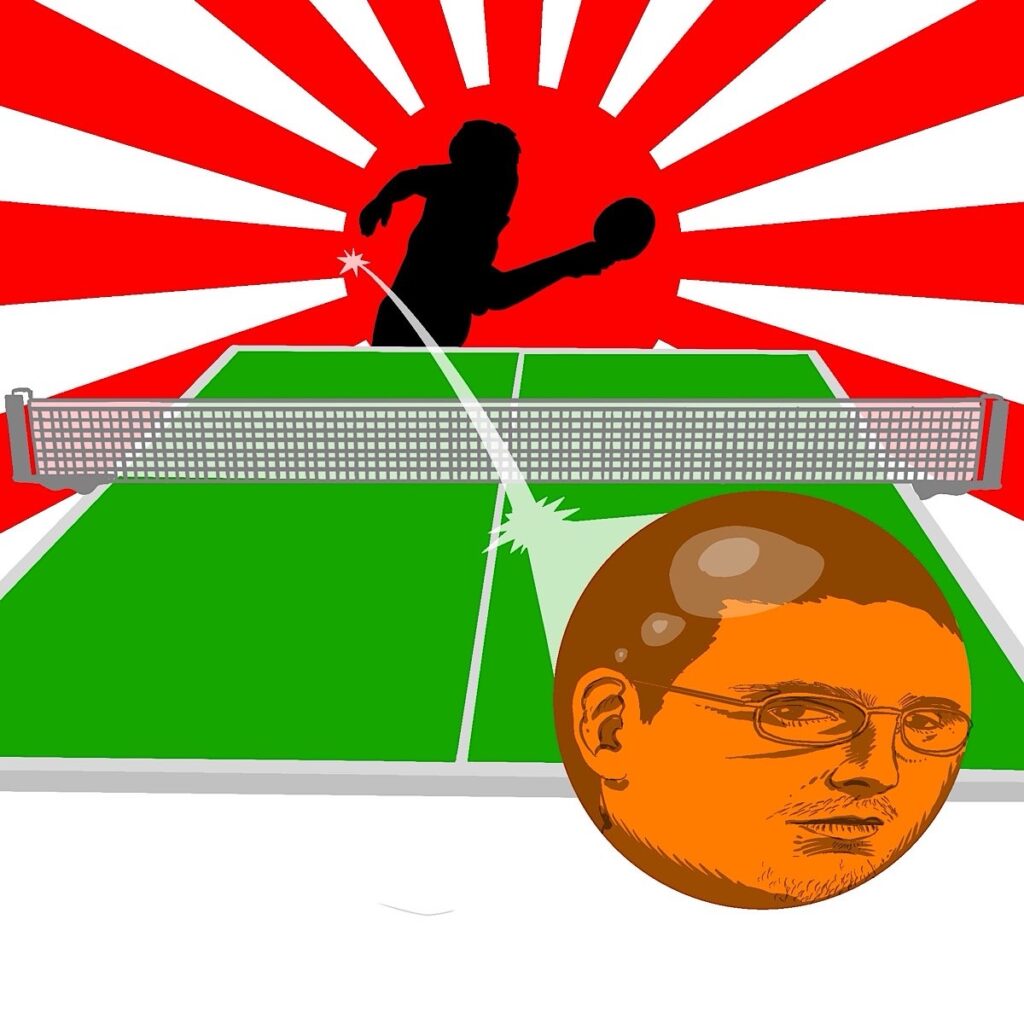 Marty Supreme art by Fraser Geesin